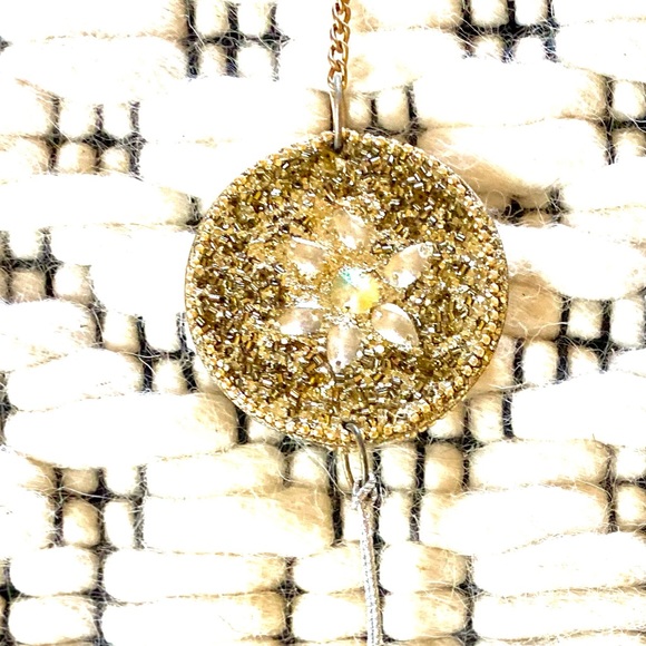 Decorative Chain Wall Room Accent in gold purple colors - Picture 5 of 11